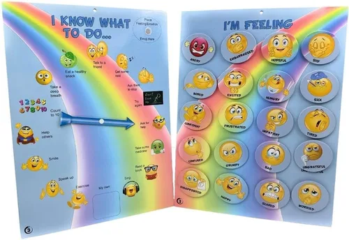 Miniatura 9 de Thought-Spot Tabla de recompensa de comportamiento para niños Tabla de tareas y comportamiento con 41 piezas de tareas, 32 piezas