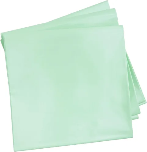 Miniatura 5 de Sparkle and Bash Mantel de plástico color verde menta, paquete de 3, 54 x 108 pulgadas, mantel desechable verde menta, bodas, cumpleaños, despedidas