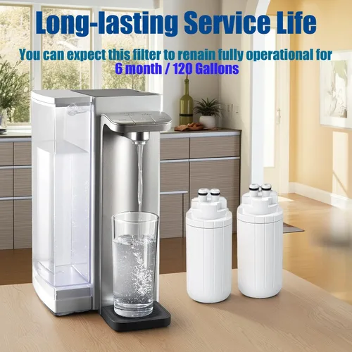 Miniatura 7 de Reemplazo del filtro de agua CTO1, compatible con el dispositivo de filtro de agua de encimera de Brita Hub, dura seis meses o 120 galones