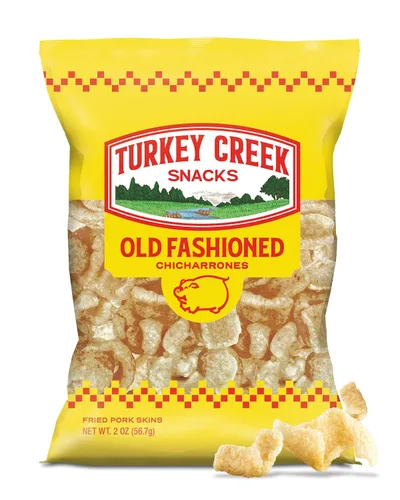 Miniatura 8 de Turkey Creek Chicharrones picantes y picantes, chicharrones de cerdo fritos – Pieles de cerdo con sabor picante – Bajo en carbohidratos, sin gluten