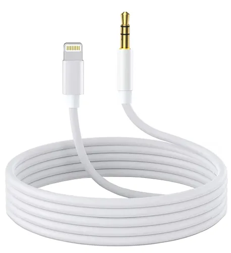 Miniatura 7 de Wahbite Cable de audio Lightning a 0.138 in compatible con iPhone 14/13/12/11/XR/XS/X/8/7/6 Plus/SE 2, iPad