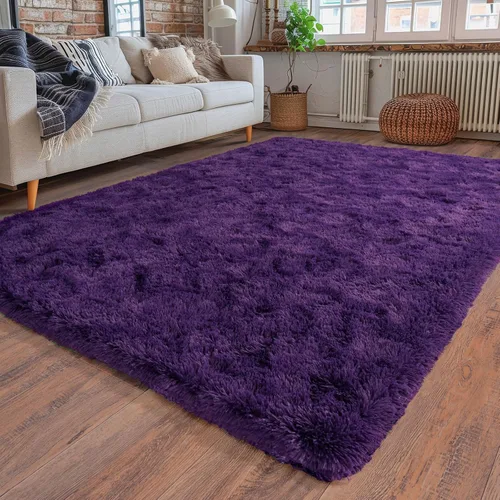 Miniatura 43 de Dssimo - Alfombra superesponjosa para la habitación, alfombra de área moderna, pequeña, suave y acogedora de felpa para niños, niñas y adolescentes