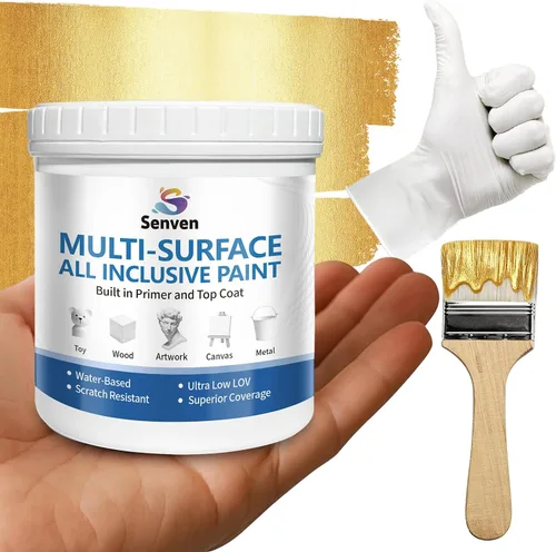 Miniatura 11 de Pintura acrílica para pisos de concreto y garaje, 1 galón, color beige y blanco, kit de 2 autos de 300 a 320 pies cuadrados para interiores