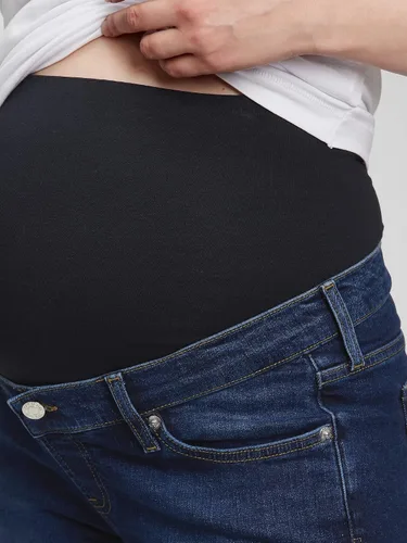 Miniatura 4 de GAP Women's Maternity True Waistband Full Panel Girlfriend Jeans