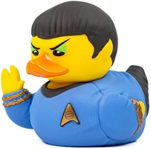Miniatura 15 de TUBBZ Edición en caja Spock - Figura coleccionable de pato de goma de vinilo - Producto oficial de Star Trek - TV, películas y videojuegos Spock