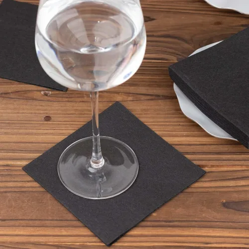 Miniatura 18 de Efavormart - Paquete de 20 servilletas de papel Airlaid suaves de lino de color burdeos, altamente absorbentes, desechables Borgoña