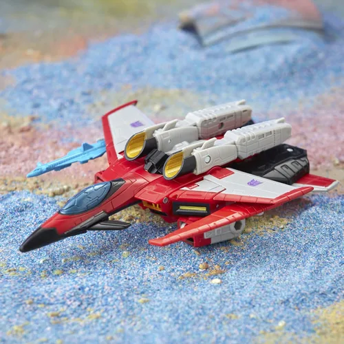 Miniatura 9 de Transformers Toys Generations Legacy Voyager Armada Universe Starscream - Figura de acción para niños de 8 años en adelante, 7 pulgadas