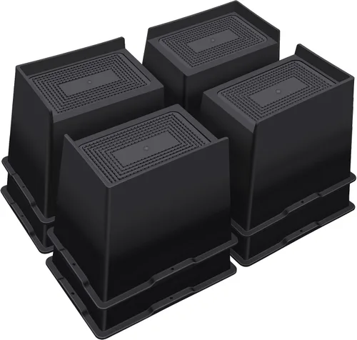 Miniatura 23 de ANNKUT Elevadores de cama de 2 pulgadas, resistentes, elevadores de sofá de gran tamaño, elevadores de muebles extra anchos para sofá, mesa