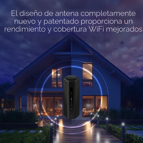 Miniatura 6 de NETGEAR Router WiFi 7 de tres bandas Nighthawk (RS280S): solo enrutador, velocidad inalámbrica BE9200 (hasta 9.2 Gbps) - Cubre hasta 2,500 pies