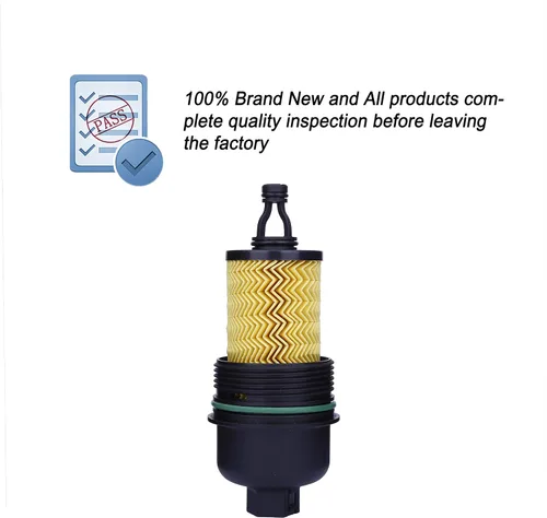 Miniatura 5 de ONER Conjunto de tapa de carcasa para filtro de aceite y filtro de aceite, apto para Maserati Ghibli V6 3.0L 2014-2019, Maserati Quattroporte V6