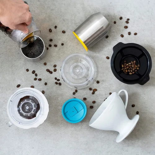 Miniatura 3 de Hario V60 Drip-Assist, Tamaño 02, Transparente