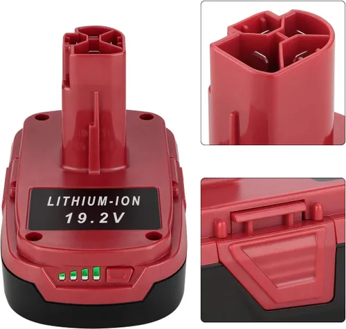 Miniatura 2 de energup Paquete de 2 baterías de repuesto de 19.2 V para Craftsman de 19.2 voltios 3.5A para C3 XCP para 130279005 1323903 130211004 11045