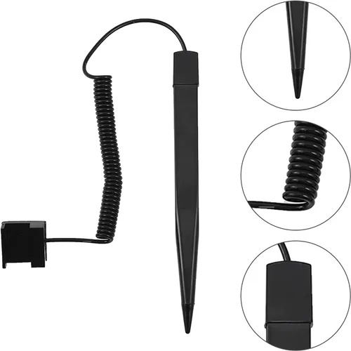 Miniatura 9 de Lápiz óptico para pantallas táctiles, lápiz óptico profesional de resistencia de resorte para navegación de automóvil, pantalla táctil resistiva
