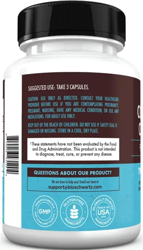Miniatura 7 de BioSchwartz Cápsulas de péptido de colágeno hidrolizado, suplementos de colágeno múltiple para mujeres tipos I, II, III, V, X con vitamina C