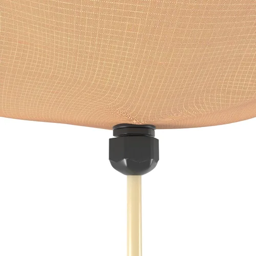 Miniatura 7 de Tredre Desviador de fugas de techo, tela Oxford 420D resistente, lona desviadora de fugas de techo con manguera de drenaje de 10 pies, caqui, 3 x 3