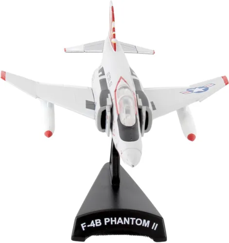 Miniatura 7 de Daron Worldwide Trading Postage Stamp F-4B Phantom II Sundowners Vehículo (Escala 1/155)