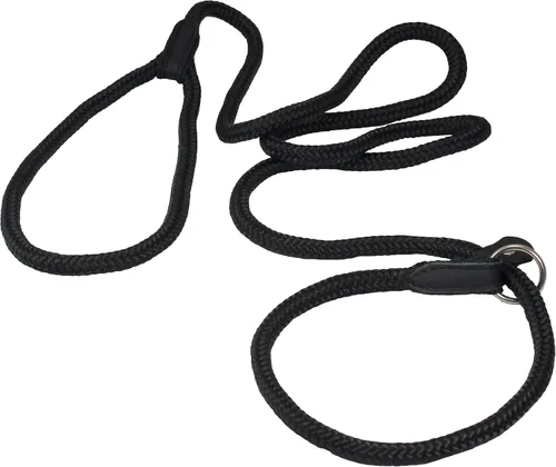 Miniatura 4 de Dogs My Love Collar y correa ajustables de cuerda de nailon para perro de 6 pies de largo (pequeño: 1/4" (6 mm), marrón)