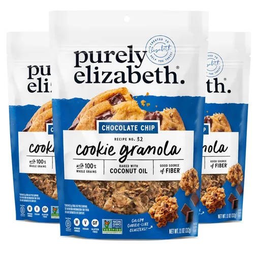 Miniatura 12 de Purely Elizabeth granola de galleta con chispas de chocolate 11 OZ