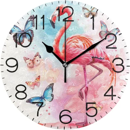 Miniatura 24 de Bathing Capybara Pattern Wall Clock Decorative Hanging Clock Silent Non Ticking Square Clock for Living Room Kitchen Bedroom