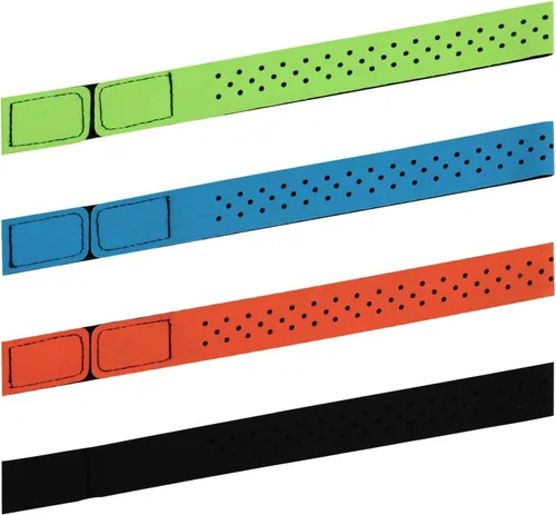 PEUTIER 4 bandas de repuesto para monitor de frecuencia cardíaca, 0.8 x 15.75 pulgadas, 4 colores, correa de ritmo cardíaco suave, correa ajustable