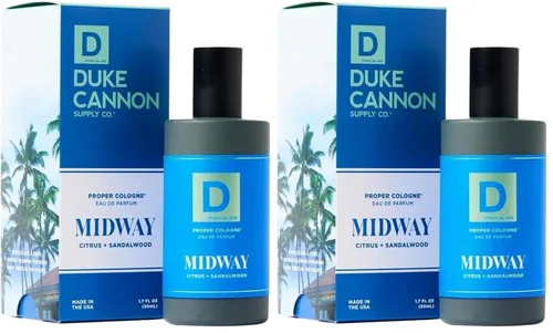 Miniatura 24 de Duke Cannon Proper Cologne Seawolf Eau de Parfum para hombre Driftwood and Coastal Air Aroma sutil y fresco de larga duración 1.7 onzas