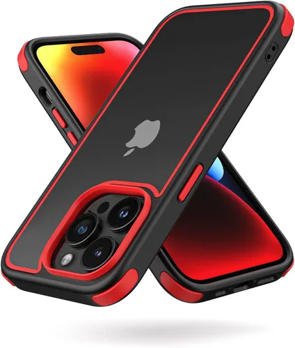 Miniatura 48 de Mobnano Funda transparente para iPhone 11, con protección multicolor a prueba de golpes, no amarillenta, anti arañazos, parte trasera