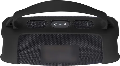 Miniatura 4 de Funda de silicona para altavoz Bluetooth portátil JBL Charge 5 Wi-Fi/Charge 5, funda protectora con asa y correa para el hombro, accesorios