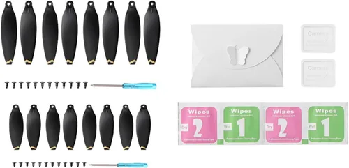 Miniatura 11 de SeiZed 8/16 piezas de repuesto para hélices de dron, hélice CW/CCW de liberación rápida para accesorios FIMI X8 Mini (Color blanco Combo 2)