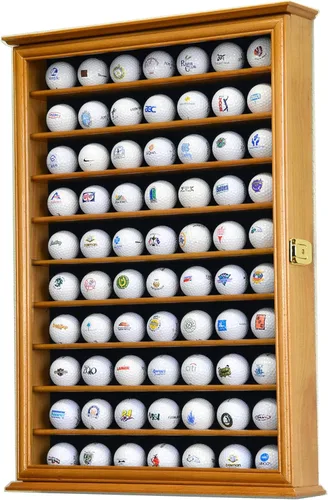 Miniatura 7 de Gabinete de exhibición de pelotas de golf 70 (negro)