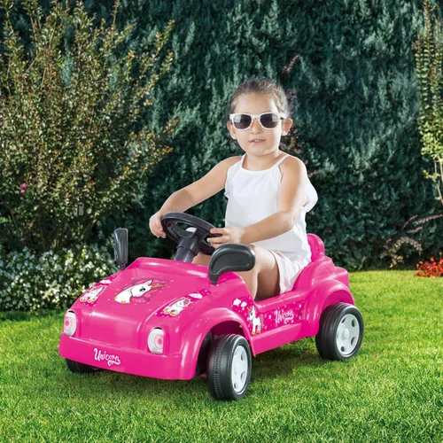Miniatura 6 de DOLU Vehículo mágico de juguete para niños con bocina incorporada, diversión de conducción en interiores y exteriores para niños pequeños a partir