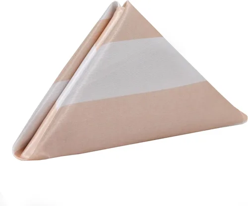 Miniatura 19 de YOUR CHAIR COVERS - Servilletas de tela de gran tamaño de satén dorado de 20 pulgadas con dobladillo – Servilletas elegantes y reutilizables