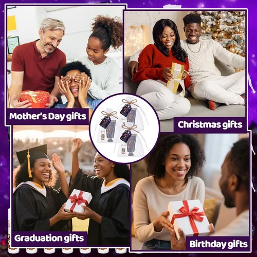 Miniatura 7 de 24 juegos de regalos de graduación cristiana, crema de manos y bálsamo labial a granel, regalos de agradecimiento para profesores, versículo