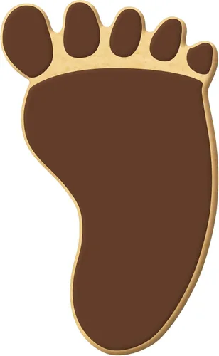 Miniatura 4 de Bigfoot Foot - Cortador de galletas de 3 pulgadas, fabricado en los Estados Unidos, molde para galletas de pie grande de la marca Foose