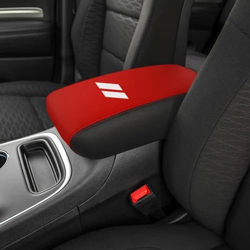 Miniatura 9 de Funda para reposabrazos de automóvil Dodge Durango 2011-2020, fundas de almohadilla de consola central, resistente a los arañazos, protector
