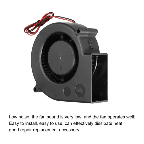 Miniatura 5 de MECCANIXITY Ventilador de enfriamiento sin escobillas DC Ventilador Enfriador 9733 3.819x3.819x1.299 in Turbina Turbo Dual Ball Bearing Ventilador