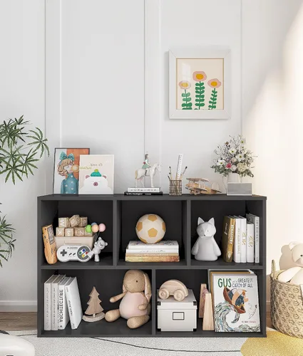 Miniatura 7 de Montessori - Estantería para libros, organizador de almacenamiento de juguetes para niños pequeños, para aula, sala de juegos, habitación de niños