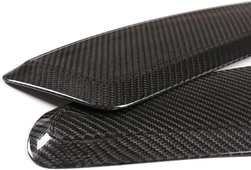 Miniatura 6 de Para Porsche 911 718 2013 2014 2015 2016 2017 2018 2019 Real Fibra de Carbono Interior Asiento Panel lateral Accesorios Decorativos Cubierta