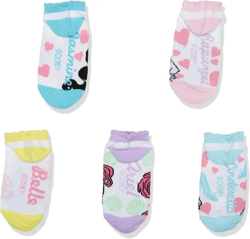 Miniatura 3 de Disney Princess - Pack de 5 calcetines para niñas