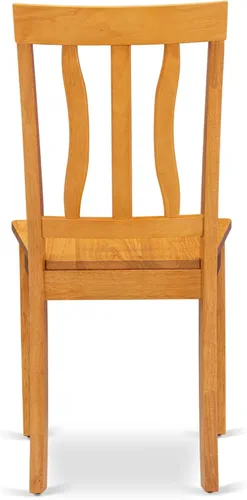 Miniatura 10 de East West Furniture CAAN5-OAK-W - Juego de mesa de comedor moderno de 5 piezas, incluye una mesa rectangular de madera y 4 sillas de comedor, 36 x