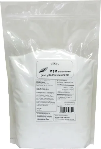 Miniatura 2 de MSM (Metilsulfonilmetano) Polvo Puro (MSM-8.82 oz)