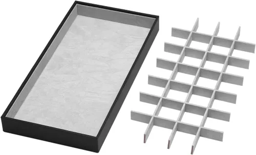 Miniatura 11 de Bandejas mágicas apilables para joyas, organizador de cajones de armario para accesorios, gadgets y cosméticos, caja de almacenamiento