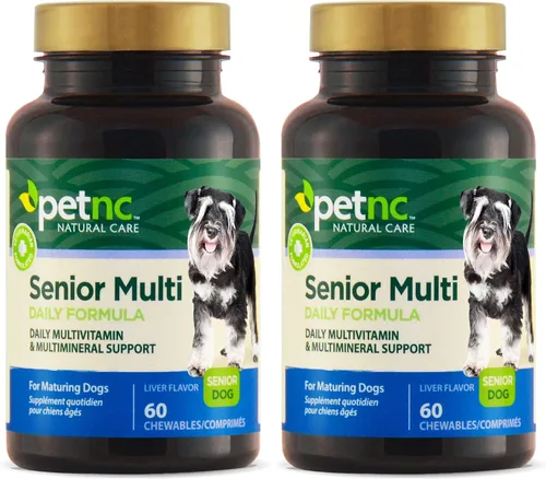 Miniatura 8 de Petnc - Multimasticables para adultos (75 unidades), soporte diario multivitamínico y multimineral para perros, incluye zinc, magnesio y más, apoya