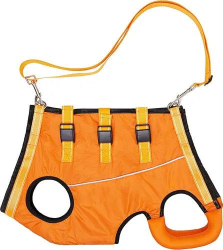 Miniatura 5 de Arnés de elevación para perros, soporte de cuerpo completo y recuperación para mascotas, correas ajustables con asa para viejos, lesiones