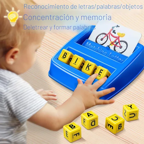 Miniatura 3 de NARRIO Juguetes educativos para niños de 3, 4, 5 años, juego de letras coincidentes, juguetes de aprendizaje ABC para preescolar para niños de 4 a 8
