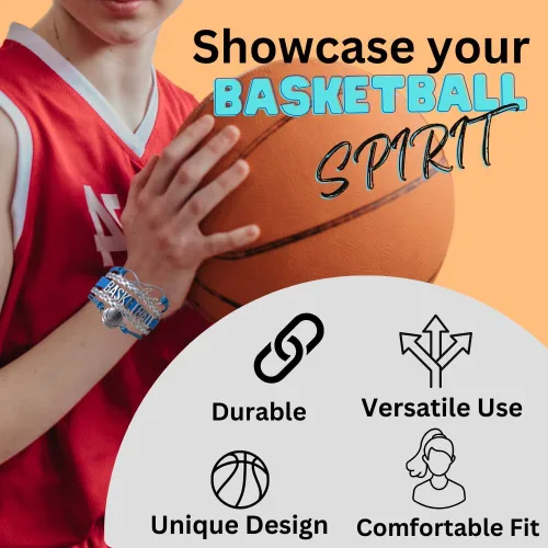 Miniatura 57 de Infinity Collection - Pulsera de baloncesto de regalo para equipos y jugadores