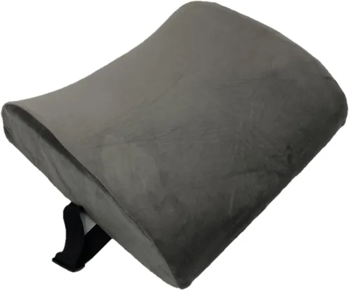 Miniatura 4 de Bookishbunny Cojín lumbar de espuma viscoelástica premium (negro)