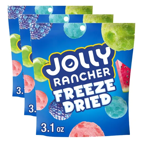 Miniatura 8 de JOLLY RANCHER Bolsa de dulces con sabor a fruta original liofilizada, 3.1 oz