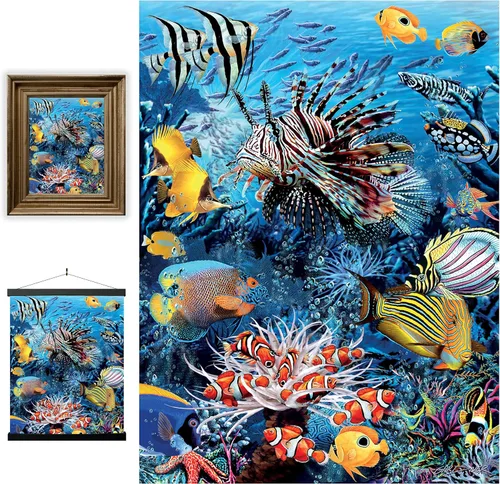 Miniatura 84 de Impresiones de arte de pared lenticular 3D LiveLife - El amor de un padre de Deluxebase. Póster 3D de león sin marco. Decoración de pared perfecta.
