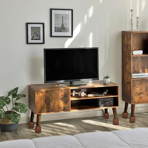Miniatura 5 de Juego de 6 elevadores de madera redondos de 3 pulgadas para muebles, elevadores de madera resistentes para marco de cama, mesa, sofá, escritorio