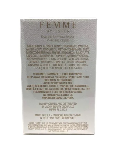 Miniatura 2 de Usher Perfume Femme para Mujer Eau De Parfum 1.7 oz